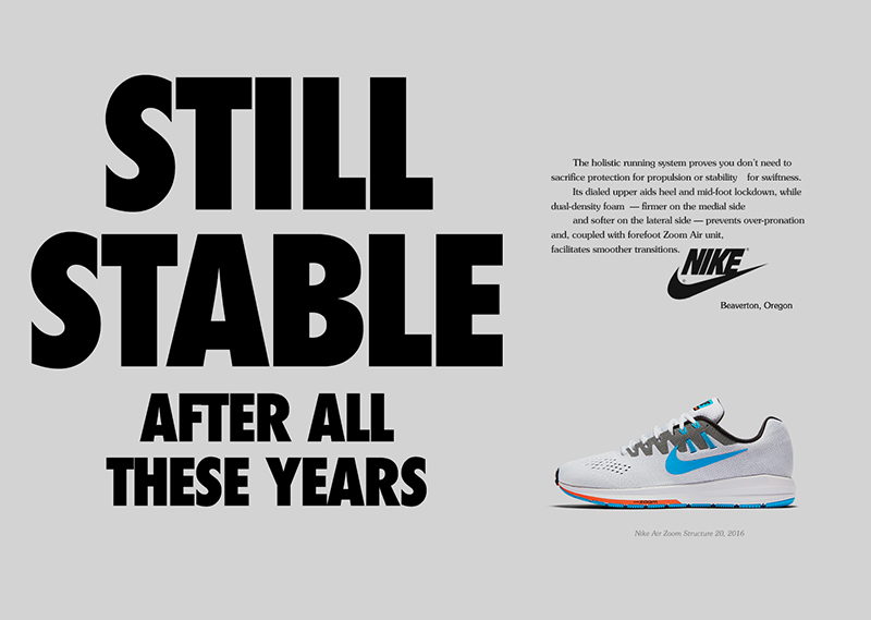ไนกี้, Nike, Air Zoom Structure 20, Zoom Structure, รองเท้าวิ่ง, รองเท้าวิ่งในตำนาน