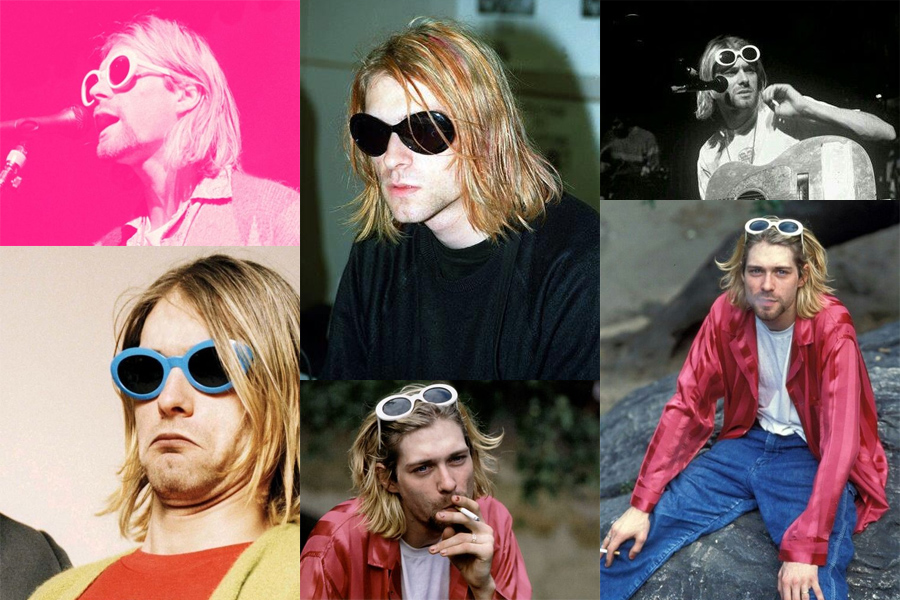 Kurt Cobain , Nirvana , เคิร์ต โคเบน , แว่นทรงเอเลี่ยน