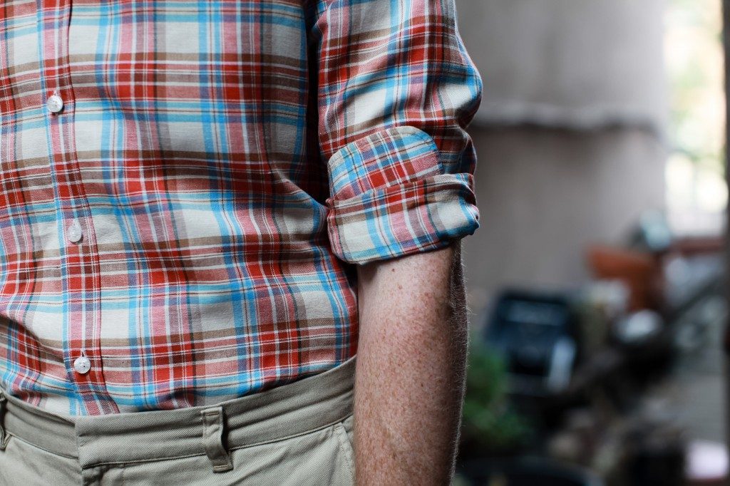 วิธีพับแขนเสื้อ