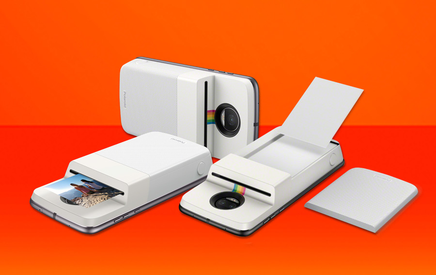 Motorola, Polaroid Insta-Share Printer, Moto Mods, Moto Z, Polariod