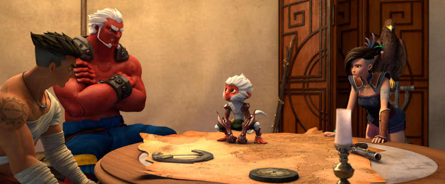 ๙ ศาสตรา, 9 ศาสตรา, มวยไทย, แอนิเมชั่นไทย, แอนิเมชั่นมวยไทย